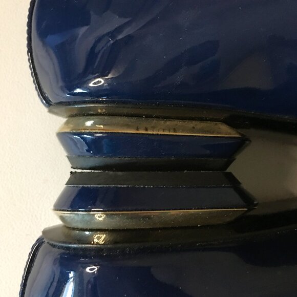 NICHOLAS KIRKWOOD "Beya" Blue Patent Leather Loafers **super rare patent color** - Picture 9 of 14